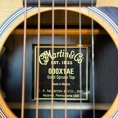 【美品/ハードケース付】Martin 000X1AE アコースティックギターの画像
