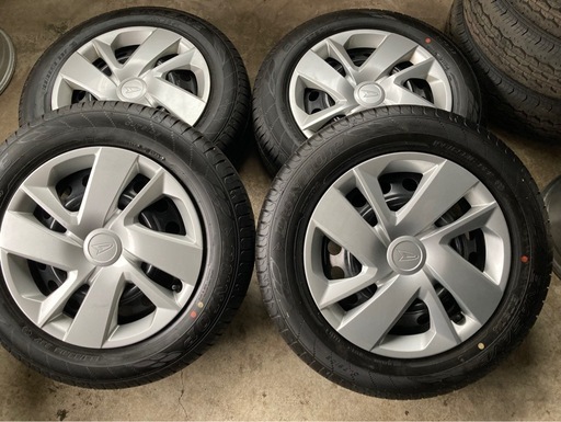 DUNLOP 195/65R16 24年製　夏タイヤ　タイヤホイールセット