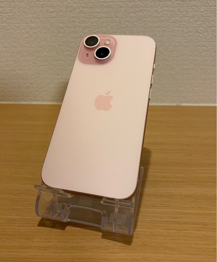 iPhone15 128GBピンク SIMフリー 本体ケースセット
