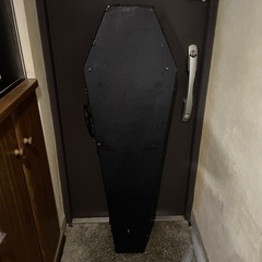 【希少品】棺 ギター/ベース ハード ケース 棺桶 コフィン ゴシック パンク ロックの画像