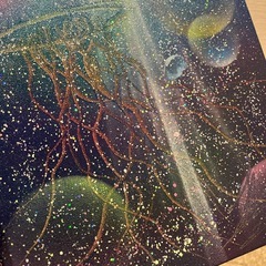 絵画くらげの画像