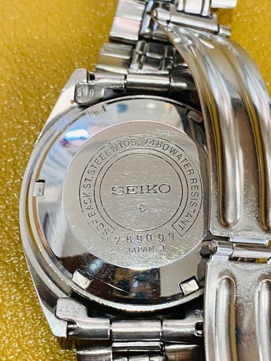 時計　SEIKO 5ACTUS  セイコー浮世絵文字盤　上村松園　鼓の音　自動巻
