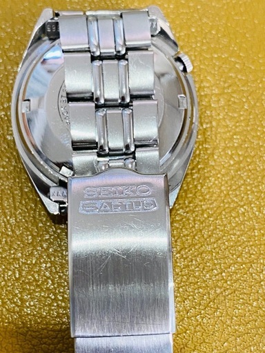 時計　SEIKO 5ACTUS  セイコー浮世絵文字盤　上村松園　鼓の音　自動巻