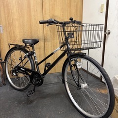 中古車　トンボタイプ　LEDオートライト　6段変速　26インチ　マットブラック　美品の画像