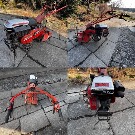 農機具 耕運機 管理機 3台セット 動作確認済み 培土器つき！