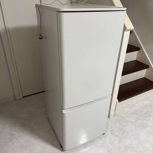 美品⭐️三菱　2023年製　146ℓ 2ドア冷蔵庫　MR-P15J-W