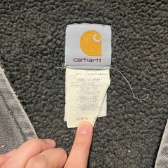 カーハート　デニムベストの画像