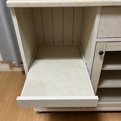 【4/26AM限定！】ニトリ　リズバレーシリーズ　カウンターワゴンの画像