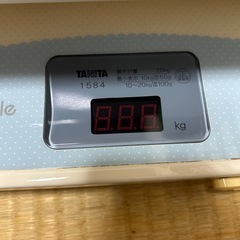 タニタ　ベイビー体重計の画像