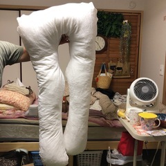 U字だきまくら ホワイト 未使用の画像