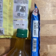 緑茶＆お菓子の画像