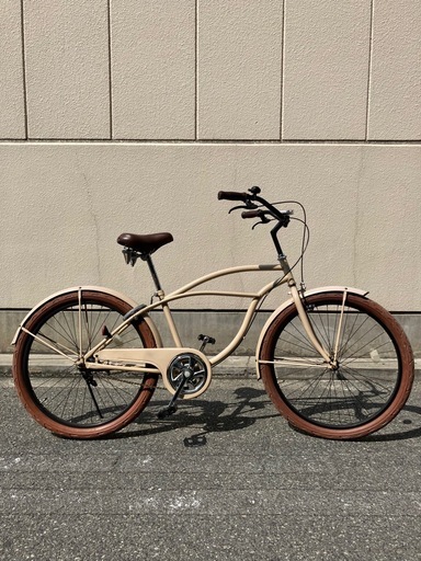 ビーチクルーザー自転車　凄く乗りやすいです。早い引き取り者様を優先させて頂きます。