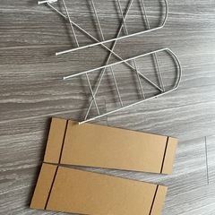 2段小物置きシェルフの画像