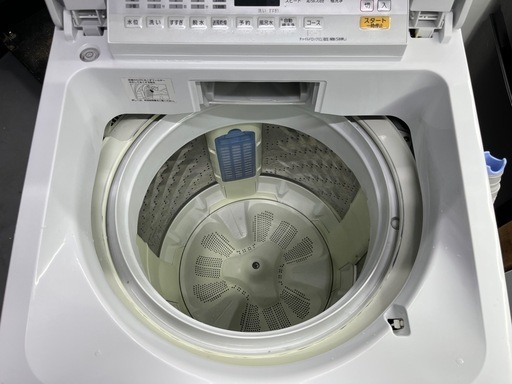 【?クリーニング済み?】Panasonic全自動洗濯機　8kg