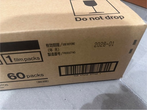 チェキフィルム60箱（600枚）