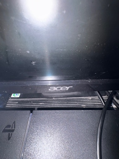 PS4本体+ゲーミングモニター