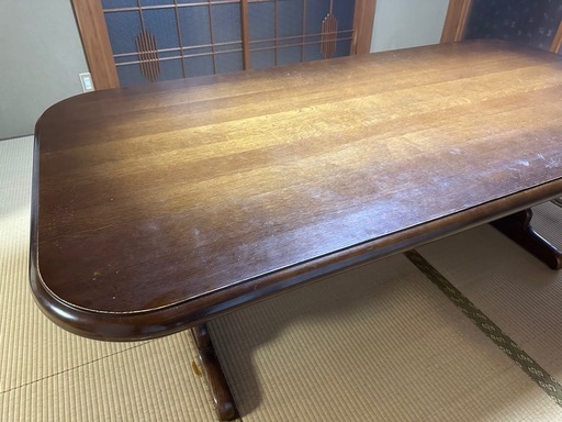 キツツキマークの飛騨産業<HIDA>ダイニングセット