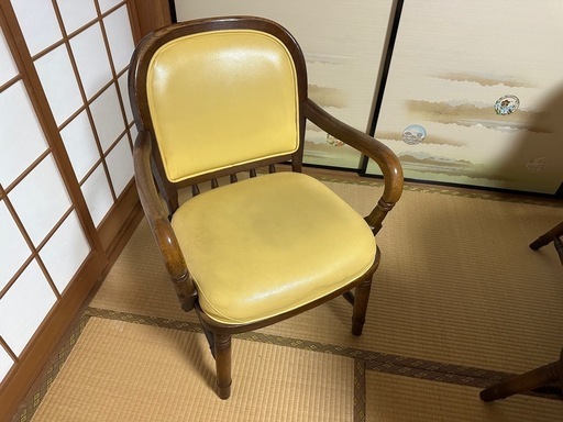キツツキマークの飛騨産業<HIDA>ダイニングセット