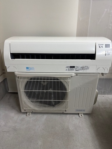 ?人気の6畳❗️霧ヶ峰?取付込✨️簡易クリーニング済❄️中古 三菱 霧ヶ峰 MSZ-GV2219-W 2020年式 100V 15A 