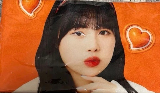 アンジュルム 伊勢鈴蘭　モバガチャ　SR  MFT タオル