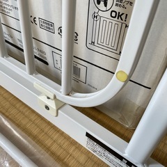 日本育児　ベビーズゲイト123 【拡張フレーム1枚付き】【設置幅：73〜90cm】　ベビーゲート・ベビーゲイトの画像