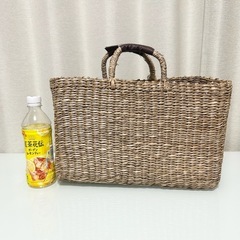 新品 インテリアバスケット 大の画像