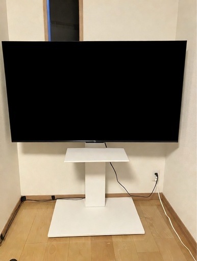 美品】TCL テレビ 55V型 (2025年製)＋テレビスタンド (小阪総一朗 