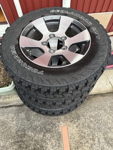 ヨコハマ ジオランダーMT   185/85r16 ジムニー用