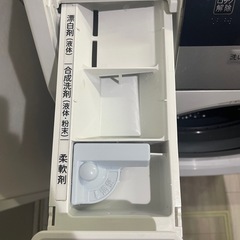 シャープ　ドラム式洗濯機　ES-ZH1-WRの画像