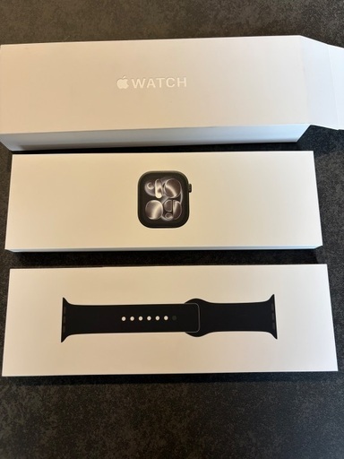 アップル(Apple) MEUW4J/A Apple Watch Series 11（GPSモデル） 46mm ジェットブラック