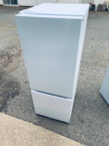 ♦TAGlabel2ドアノンフロン冷凍冷蔵庫【2022年】AT-RF160-WH