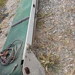 軽コンLC435ベルト コンベア 単相 100V モーター コンベアー コンベヤ 幅 370mm 搬送機 移動機 の画像