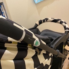 ピジョンA型ベビーカー　ランフィ　モノクロストライプ　オートキャス4の画像