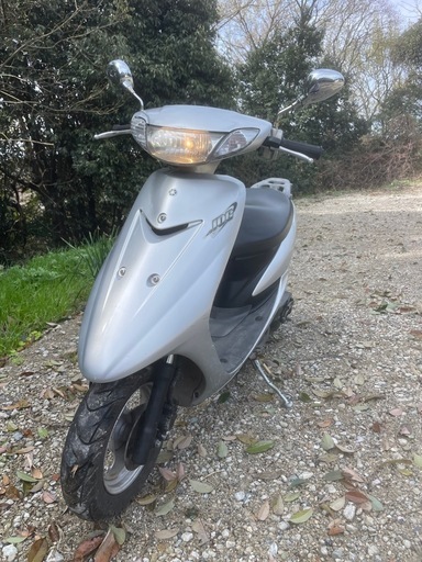 ヤマハ 2ストJOG SA16J 低走行9,435km サイドスタンド付き