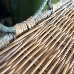 3段　ラタン　アイアン　チェストの画像
