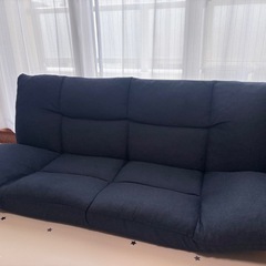 ニトリ カジュアルソファ ツバサ3 リクライニングの画像