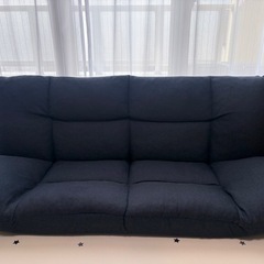 ニトリ カジュアルソファ ツバサ3 リクライニングの画像