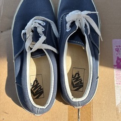 VANS ネイビー　25.0の画像