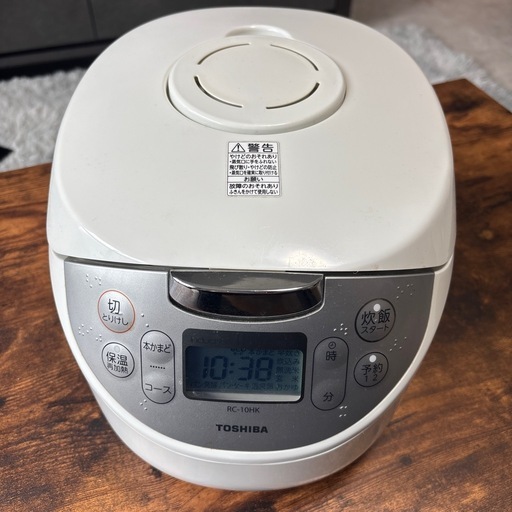 中古品】炊飯器 東芝RC10-VXE2 2026年最新】Yahoo!オークション -rc-10