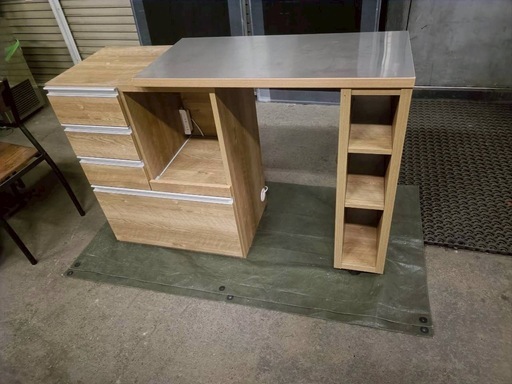 レンジ台 レンジボード 幅91cm 家具の大丸 収納付き