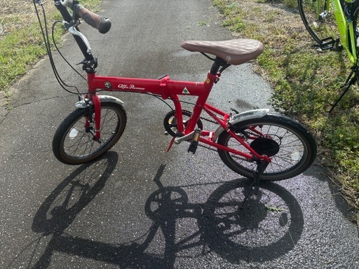 アルファロメオ　折りたたみ自転車