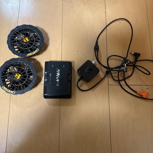 バートル24vバッテリーファンセット