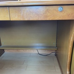 学習机、椅子、キャビネットのセット【引取限定】の画像