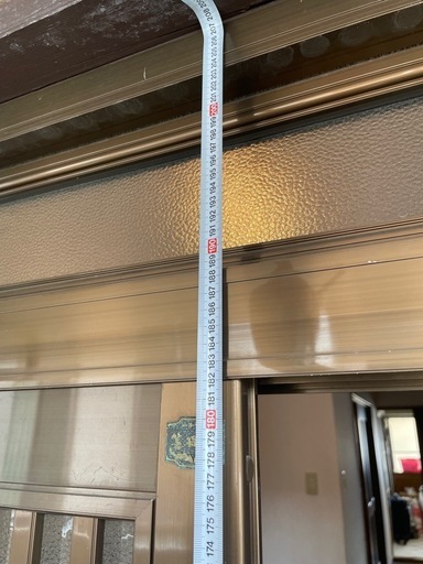 玄関　網戸付き