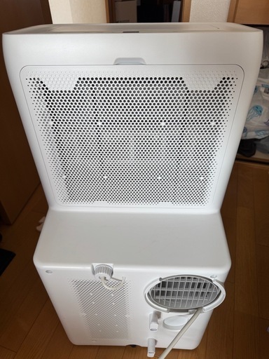 ポータブルクーラー冷暖2.8kW ホワイト IPA-2821GH-W