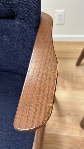 宮崎家具　高級ダイニングチェア4つセット
