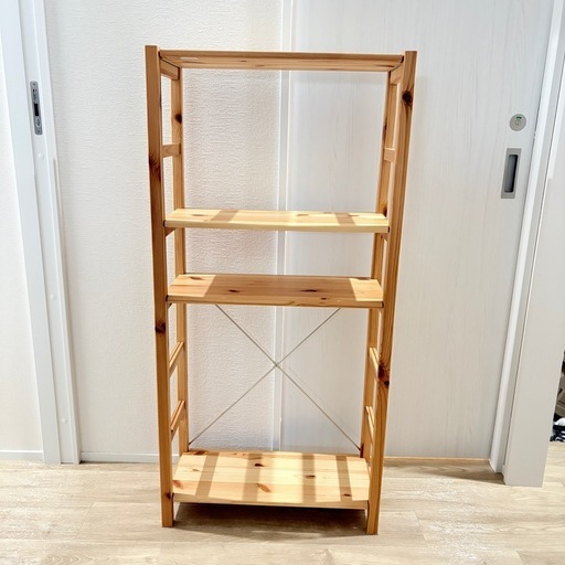無印良品 パイン材ユニットシェルフ 幅58×高さ120×奥行き25cm