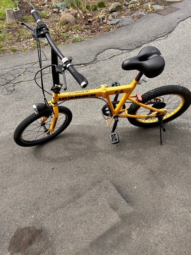 決まりました。ハマー　20インチ　折りたたみ自転車