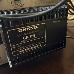 ONKYO コンポの画像