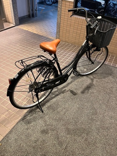 美品✨自転車ママチャリ黒色屋内保管✨26インチ (いっちー) 桜ノ宮の